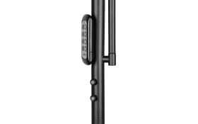 LED-Stehleuchte Palermo, schwarz, inkl. Fernbedienung 