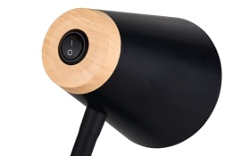 LED-Klemmleuchte Pongo, schwarz