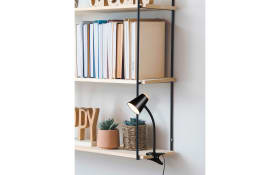 LED-Klemmleuchte Pongo, schwarz