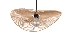 Pendelleuchte Laurine, schwarz/braun