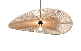 Pendelleuchte Laurine, schwarz/braun