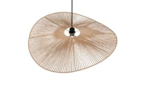 Pendelleuchte Laurine, schwarz/braun