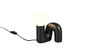 Tischleuchte Quinn, schwarz