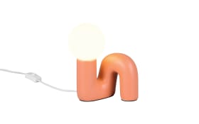 Tischleuchte Quinn, apricot