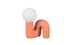 Tischleuchte Quinn, apricot