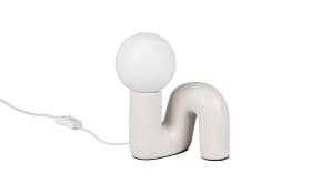 Tischleuchte Quinn, grau