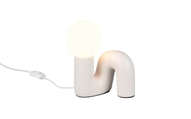 Tischleuchte Quinn, grau