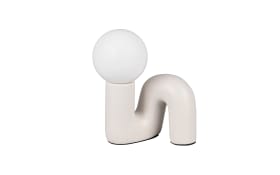 Tischleuchte Quinn, grau