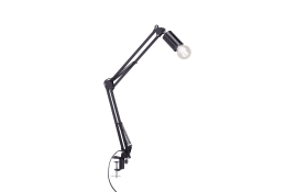 Klemmleuchte Turn me in, schwarz, 76 cm