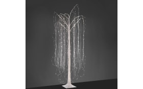 LED-Deko-Baum Willow in weiß, 210 cm