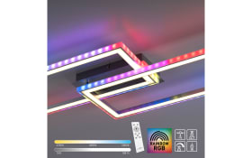 LED-Deckenleuchte Felix60, stahlfarbig, 121 cm