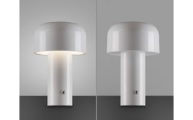 LED-Akkutischleuchte Agnes, weiß, inkl. Touchdimmer