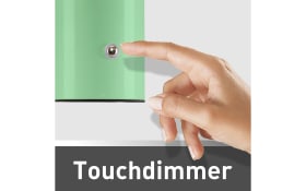 LED-Akkutischleuchte Agnes, grün, inkl. Touchdimmer