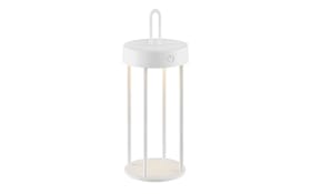 LED-Akkutischleuchte Anselm, weiß, 28,4 cm, inkl. Memoryfunktion
