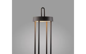 LED-Akkutischleuchte Anselm, schwarz, 50,4 cm, inkl. Memoryfunktion