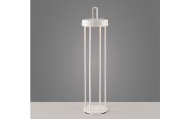 LED-Akkutischleuchte Anselm, weiß, 50,4 cm, inkl. Memoryfunktion