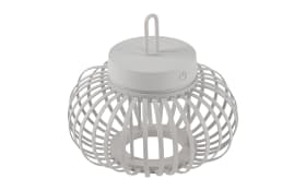 LED-Akkupendelleuchte Akuba, 25 cm, weiß, inkl. Memoryfunktion