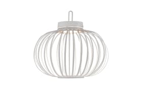 LED-Akkupendelleuchte Akuba, weiß, 36 cm, inkl. Memoryfunktion