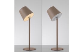 LED-Akku Tischleuchte Boteria, sand, inkl. Flaschenverschluss