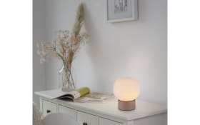 LED-Tischleuchte Nami, sandfarbig