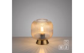 Tischleuchte Nami, amberfarbig