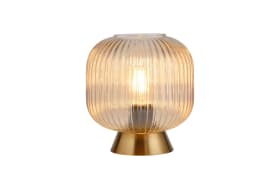 Tischleuchte Nami, amberfarbig