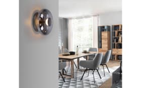 LED-Wand- und Deckenleuchte Posh, grau