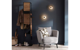 LED-Wand- und Deckenleuchte Posh, grau