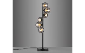 LED-Tischleuchte Dubai, schwarz/grau