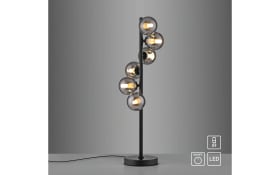 LED-Tischleuchte Dubai, schwarz/grau