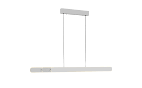 LED-Pendelleuchte Adriana Round, weiß, inkl. Funktionen