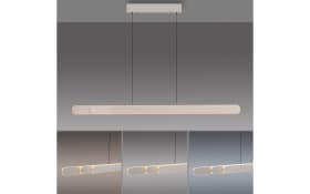 LED-Pendelleuchte Adriana Round, sand, inkl. Funktionen