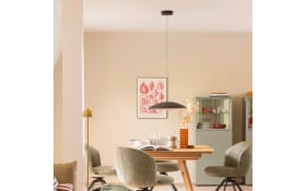 LED-Pendelleuchte Lente, schwarz, inkl. Memoryfunktion