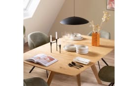 LED-Pendelleuchte Lente, schwarz, inkl. Memoryfunktion