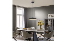 LED-Pendelleuchte Lente, schwarz, inkl. Memoryfunktion