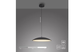 LED-Pendelleuchte Lente, schwarz, inkl. Memoryfunktion