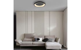 LED-Deckenleuchte Monta, schwarz, inkl. Memoryfunktion