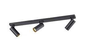 Deckenleuchte Rik, schwarz