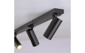 Deckenleuchte Rik, schwarz