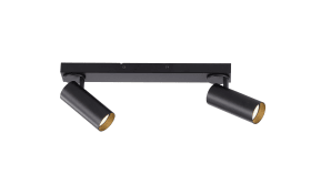 Deckenleuchte Rik, schwarz