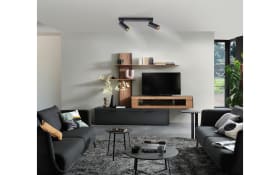 Deckenleuchte Rik, schwarz