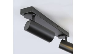 Deckenleuchte Rik, schwarz