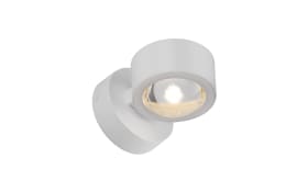 Wandleuchte Chia, weiß