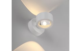 Wandleuchte Chia, weiß