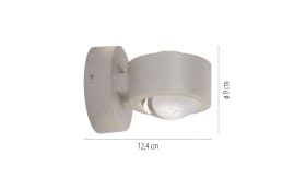 Wandleuchte Chia, sand