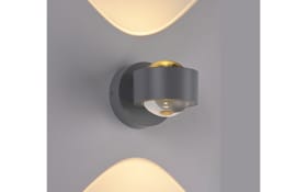 Wandleuchte Chia, silber