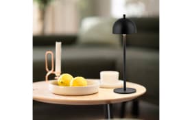 AKKU-Tischleuchte Bellis, schwarz