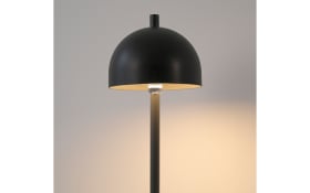 AKKU-Tischleuchte Bellis, schwarz