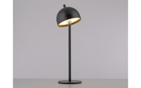 AKKU-Tischleuchte Bellis, schwarz