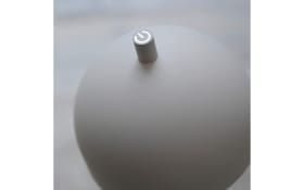 AKKU-Tischleuchte Bellis, sandfarbig